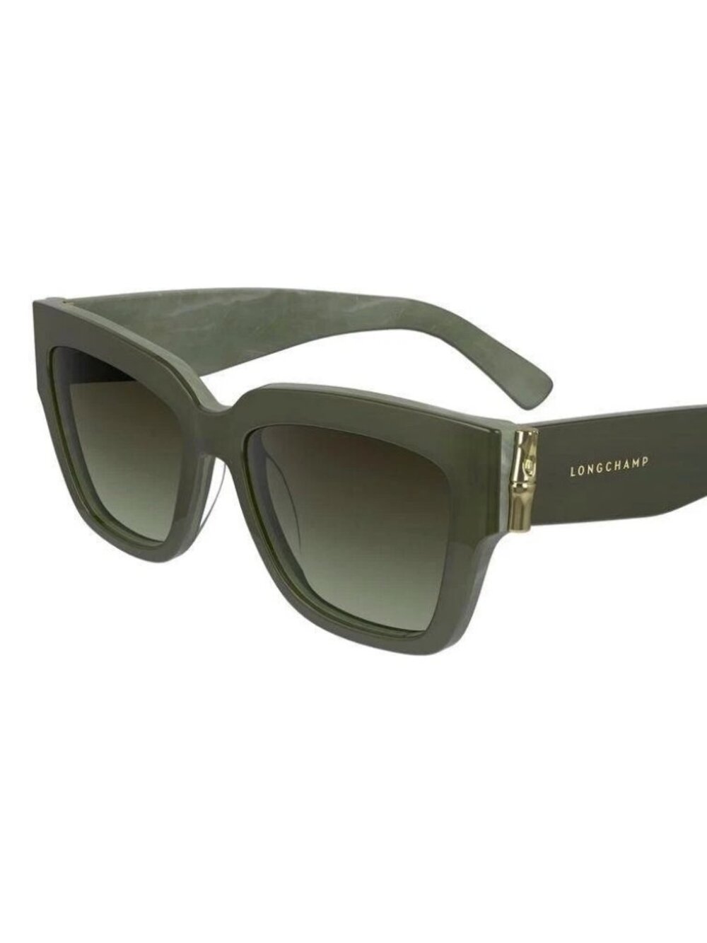 Longchamp LO745S-305 Women Green Sunglasses NWT